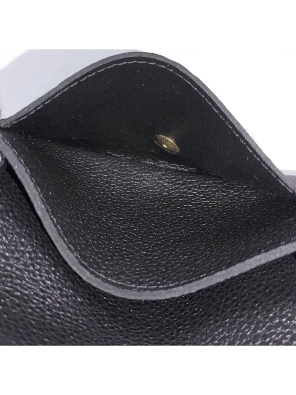 Louis Vuitton Envelope Calto Visit Card Case Monogram Empreinte Noir